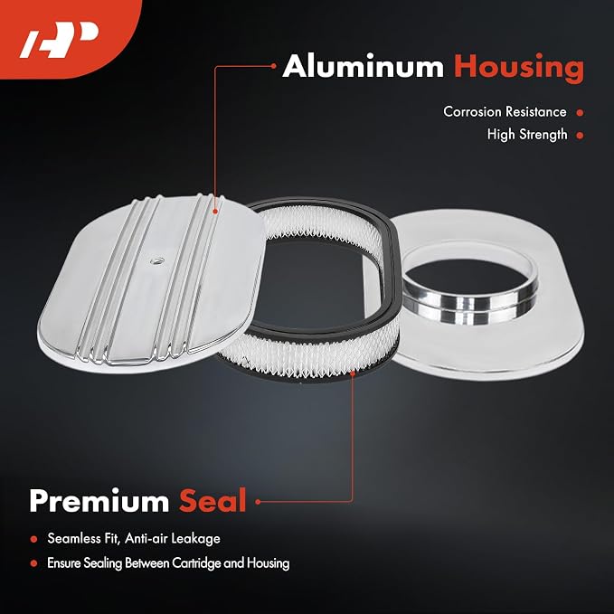 A-Premium Universal Air Cleaner Filter Assembly