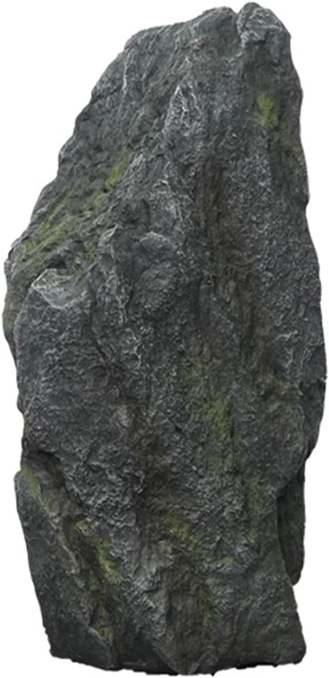 Outdoor Fake Rock Cover Realistic Lightweight Fiberglass Artificial Landscape