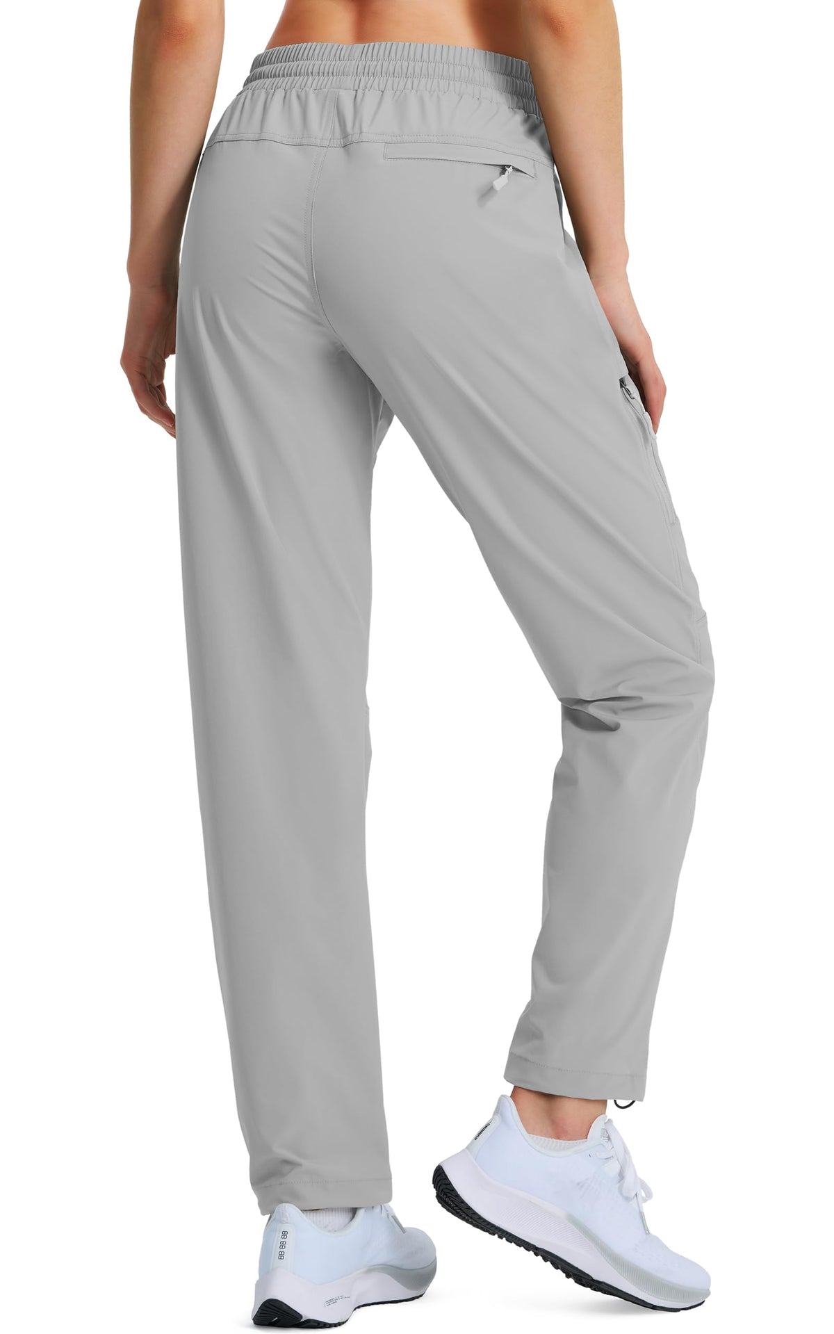 Hugut Women's Hiking Pants Quick Dry Lightweight Cargo Pants UPF 50 Water Resistant Zipper Pockets for Golf Travel Work Camping