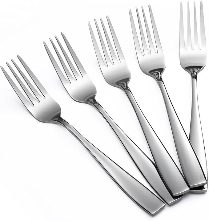 Eslite Stainless Steel Dinner/Salad Forks Set,24-Piece,8 Inches