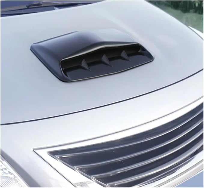 Universal Car Hood Scoop Air Flow Intake Decorative Turbo Bonnet Vent Cover