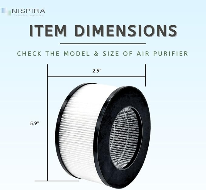 Nispira True HEPA Replacement Filter