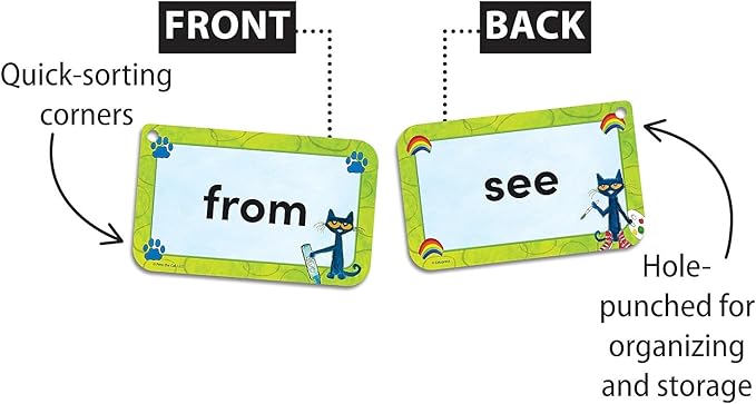 Pete The Cat® Sight Words Flash Cards (EP62068)