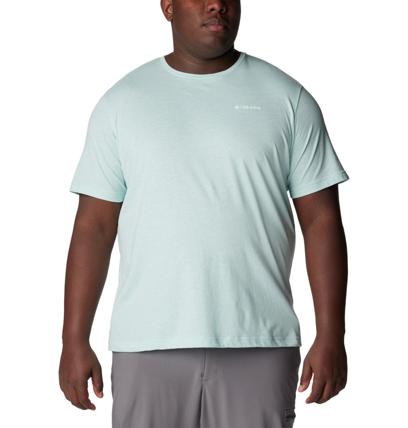 Columbia Men's Thistletown Hills Short Sleeve, Spray Double Dye, Large