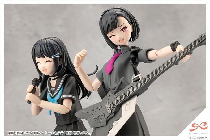 Kotobukiya Sousai Shojo Teien: Yomi (Black Canvas) Plastic Model Kit