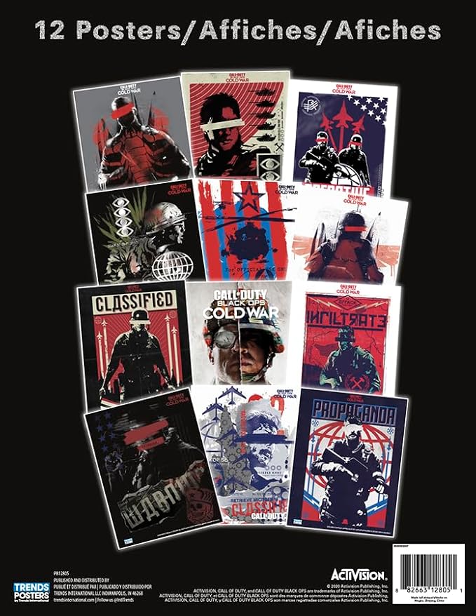 Call of Duty: Black Ops Cold War Poster Book