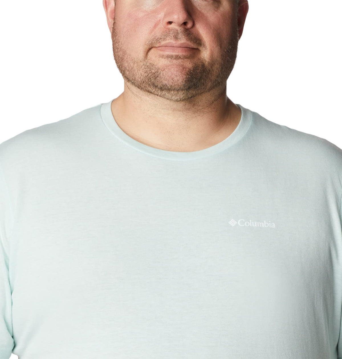 Columbia Men's Big & Tall Thistletown Hills Short Sleeve, ICY Morn Heather, 5X B&T