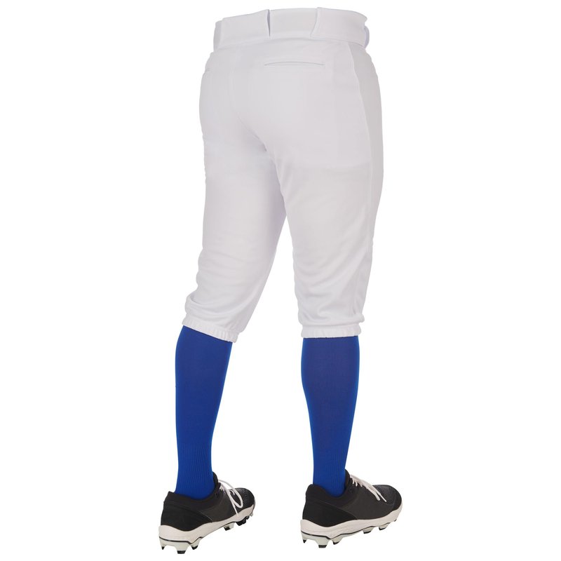Champro Triple Crown 2.0 Baseball Knickers, Adult 2X-Large, White