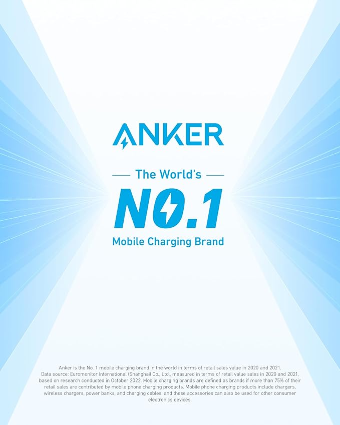 Anker Power Strip with 2100J Surge Protector, Outlet Extender, 5ft Extension Cord with Multiple Outlets, 12 AC, 2 USB A,1 USB C Port for 20W, Home Office, Dorm Room Essentials, TUV Listed