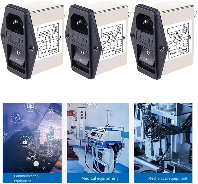 IEC Power Filter, Inlet Power Socket, IEC Socket Power Filter