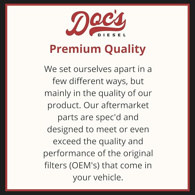 Doc's Diesel Fuel Filter DFD4625 | Compatible