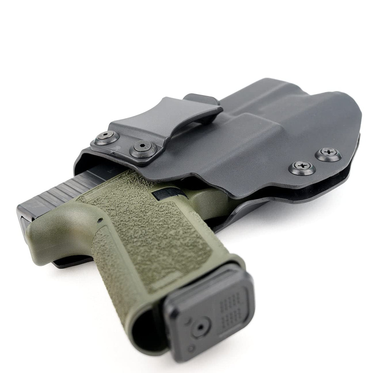 R&R Holsters Inside The Waistband (IWB) Holster - Olight Baldr S - Black (Right-Hand, for Sarsilmaz SAR 9)