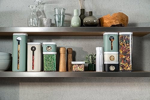 ZWILLING FRESH & SAVE CUBE Box, size S, modular & stackable container, airtight & vacuumable storage, dishwasher friendly, transparent - size: Small
