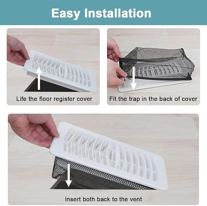 Floor Register Cover Trap, Floor Air Vent Cover Screen