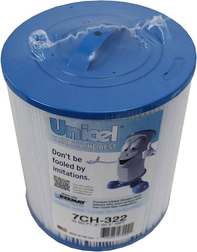 Unicel 7CH-322 32 Square Foot Media Replacement Hot Tub Spa Filter Cartridge