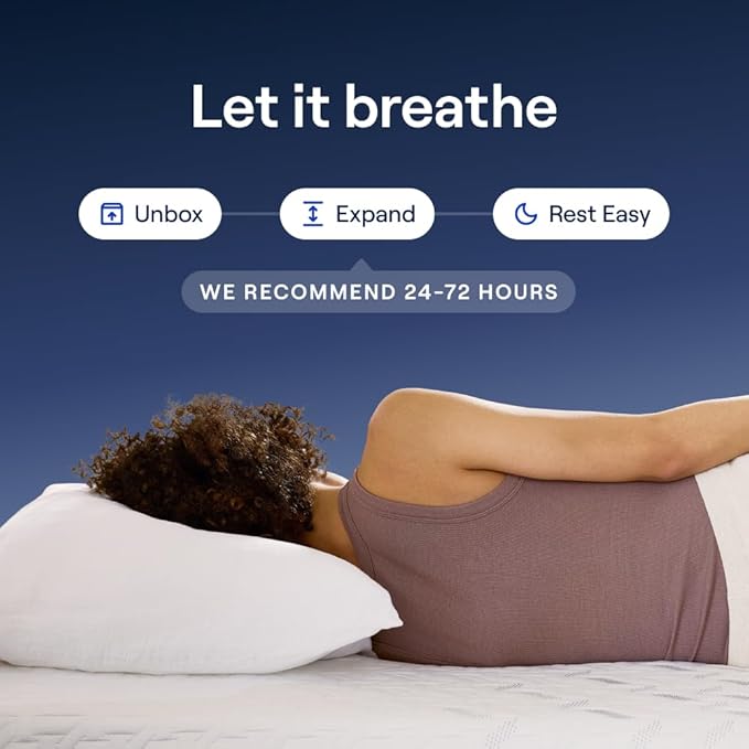 Nectar Classic Hybrid 12” King Mattress - Medium Firm - Memory Foam & Innerspring Coils - Cooling Top Layer - Pressure-Relief - Mattress in a Box - 365-Night Trial & Forever Warranty