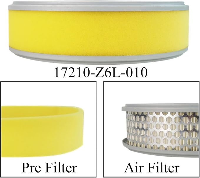 GX630R Air Filter 17210-Z6L-010 Kit Fit