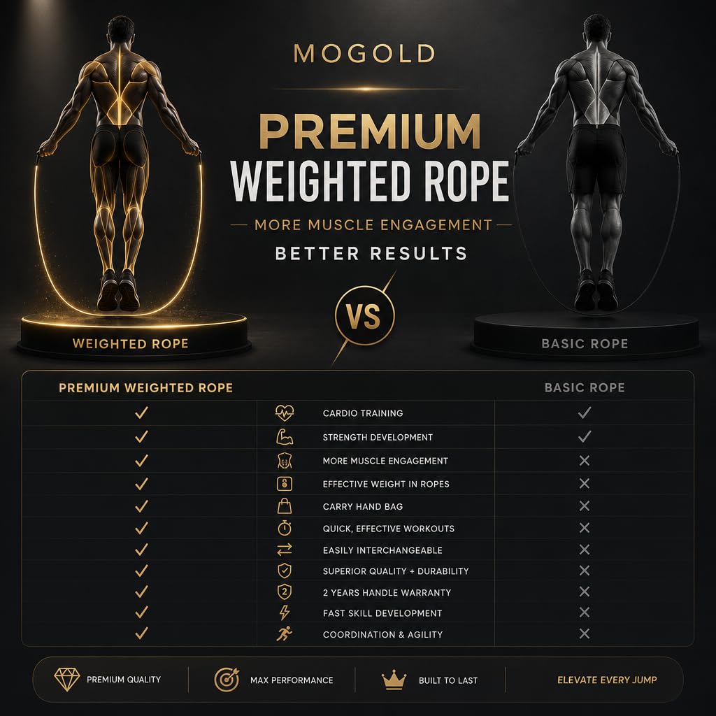 Mogold Weighted Jump Rope
