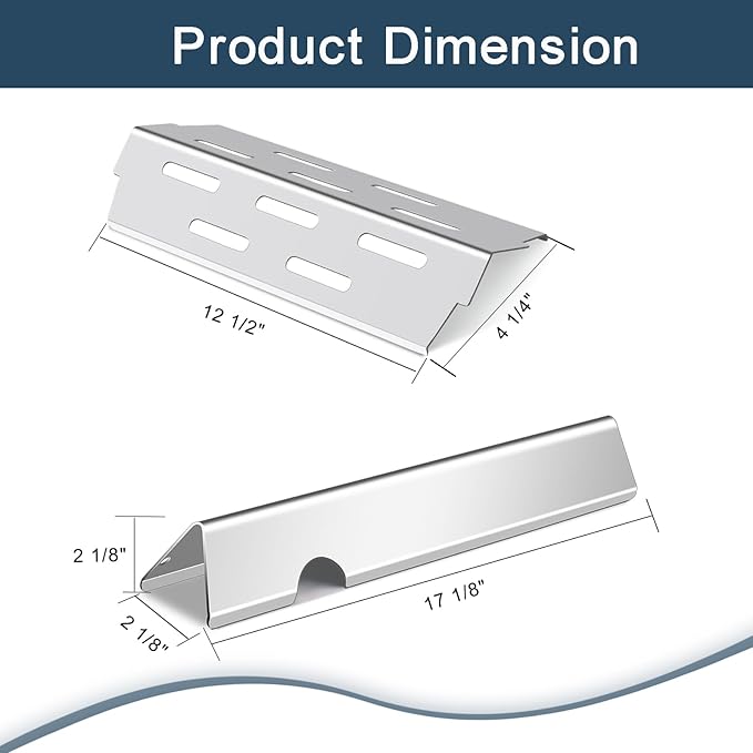 Flavorizer Bars,Heat Deflectors,Grill Burner and Grill Grid for Weber Genesis II E-410, S-410, LX E-440, S-440 (304 Stainless Steel, 66030 * 7+ES/410 * 4+66790 * 4+66097 * 3)