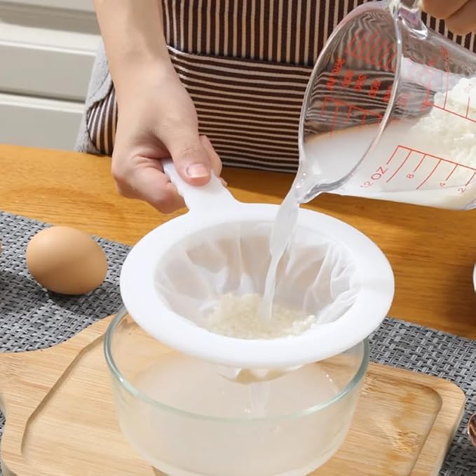 Kitchen Ultra-Fine Nylon Mesh Strainer I Filter Spoon Sieve