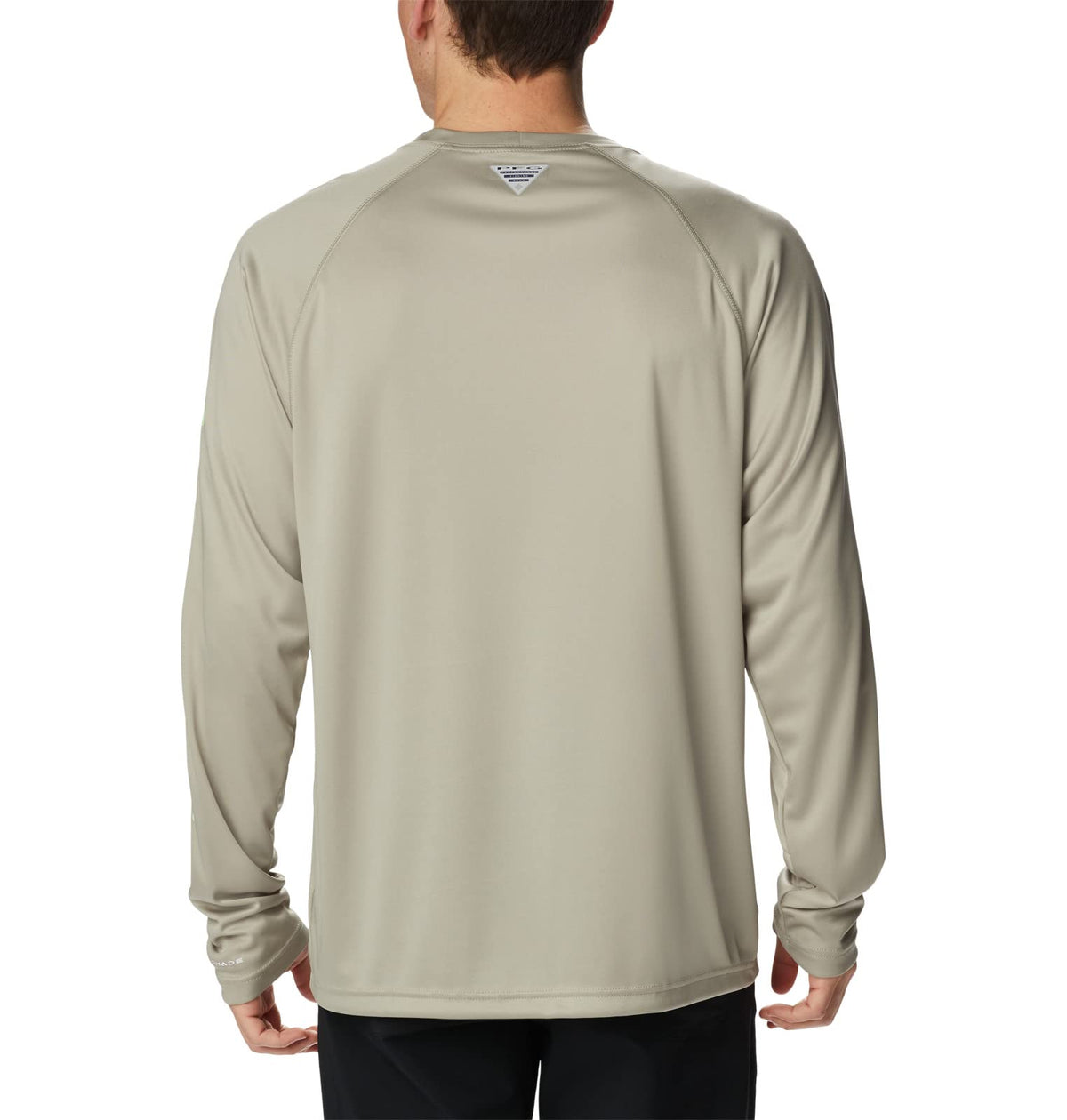 Columbia Men's Terminal Tackle Long Sleeve Fishing Shirt, Safari/Key West Logo, XX-Large