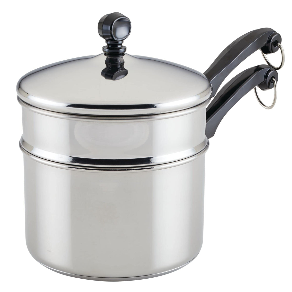 Farberware Classic Series Stainless Steel Pot with Lid, 8-Qt