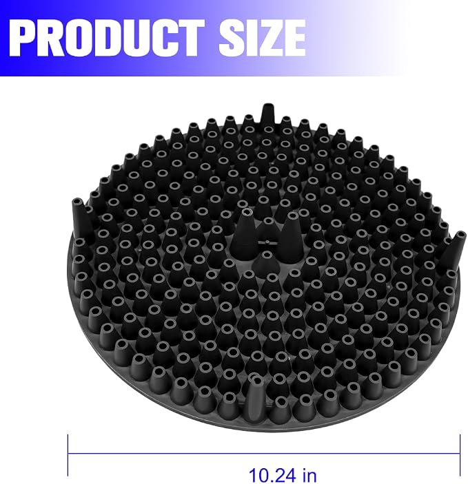 2PCS Car Wash Bucket Grit Trap Insert, 10.2" Vehicle Detailing Washing Filters