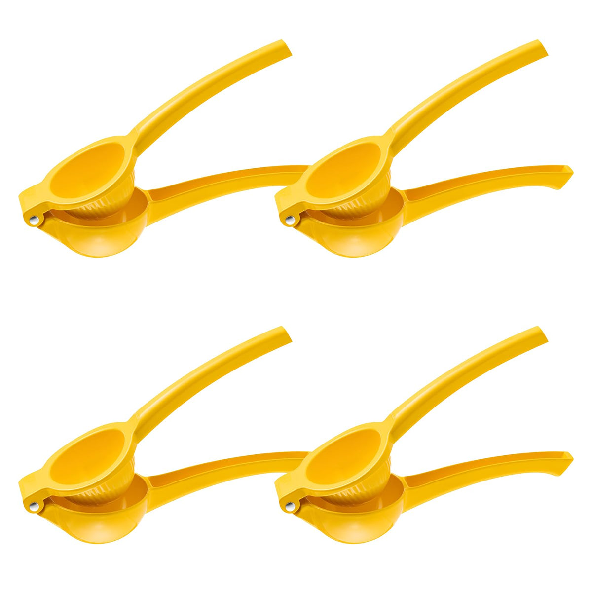 2 Pcs Lemon Squeezer Hand Press Aluminum Alloy Lime Squeezer Manual Citrus Juicer Multipurpose Lime Juicer for Kitchen Bar Restaurant
