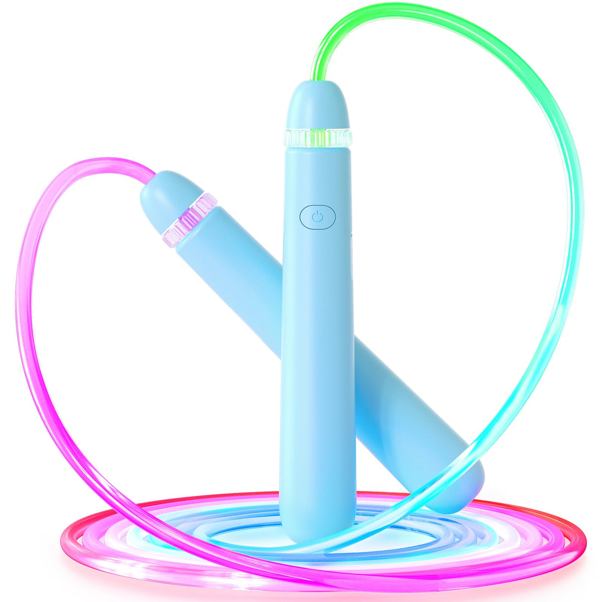 LED Jump Rope for Kids, Glow in The Dark Fun Fitness Gift