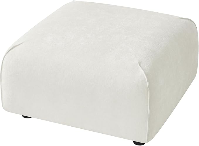Christopher Knight Home Milio Modern Accent Chair with Ottoman Foot Rest, Wooden Frame Club Chair and Ottoman, Comfy Living Room Lounge Chair with Coffee Table, Single Sofa and Footstools, Beige