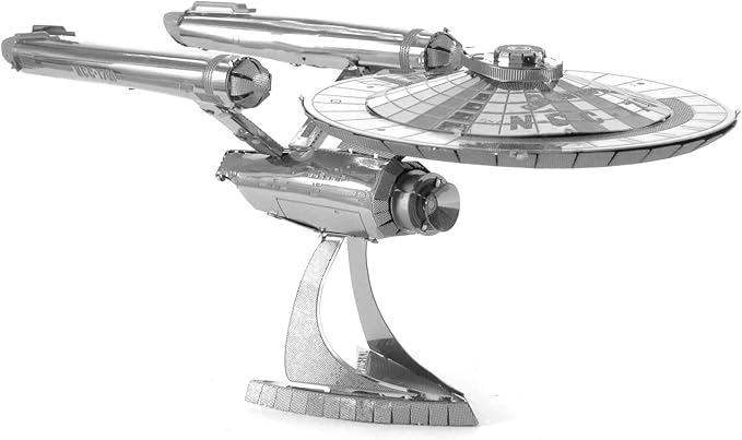 Metal Earth Star Trek USS Enterprise NCC-1701 3D Metal Model Kit Fascinations