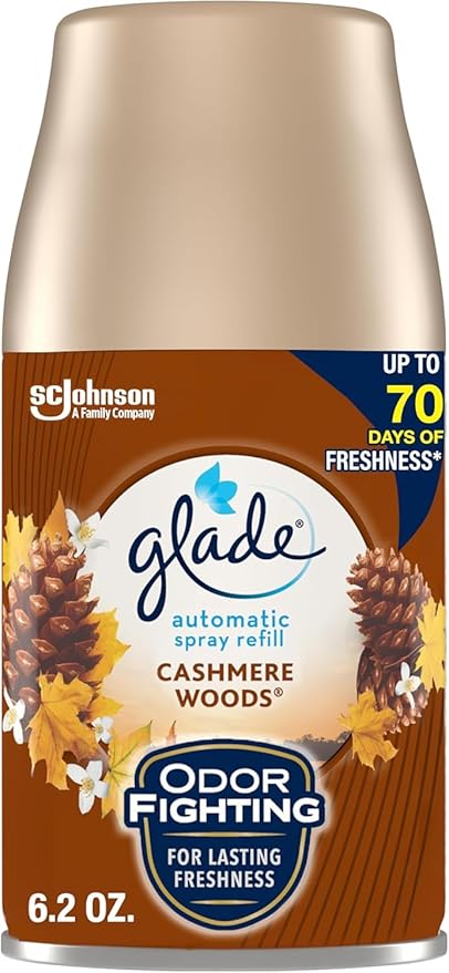 Glade Cashmere Woods Scent Air Freshener Refill 6.2 oz. Aerosol