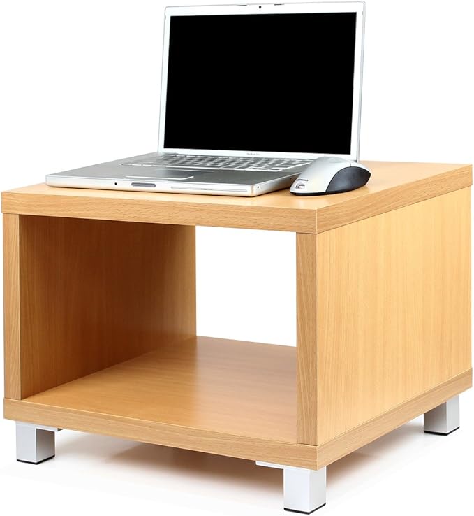 Furinno XBF66-C Nihon Contemporary Side/End Table, Light Cherry