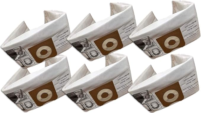 Casa Vacuums Replacement 6-Pk for RIDGID compatible