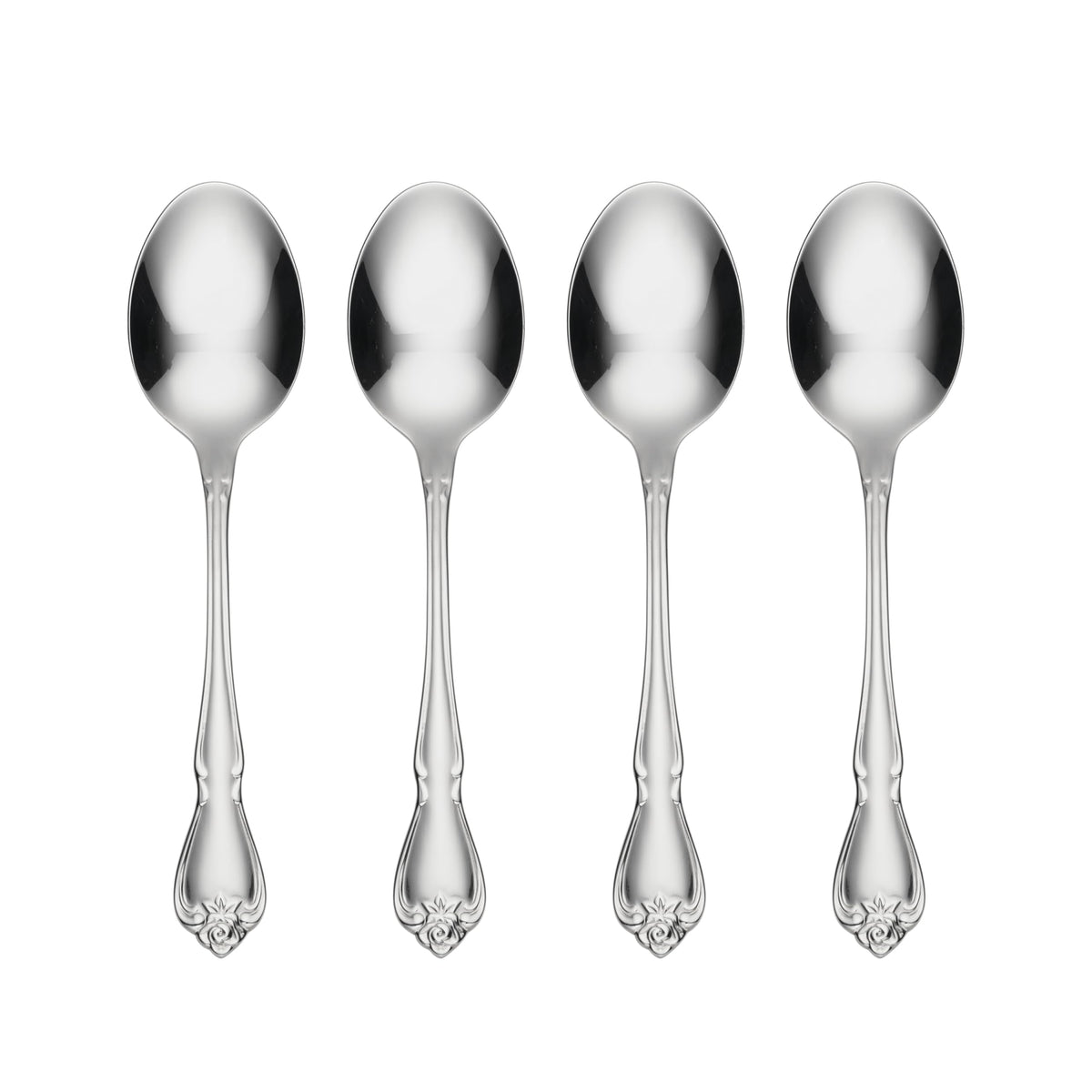 Oneida True Rose 5 Piece Everyday Flatware Serving Set