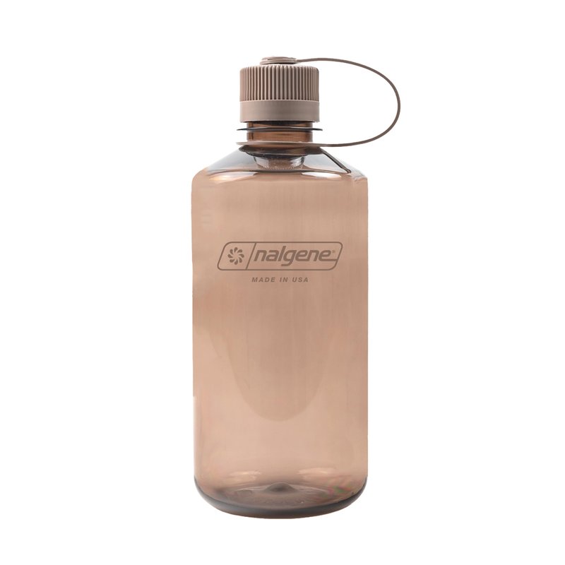 Nalgene 32 oz Narrow Mouth Water Bottle | BPA-Free, Durable & Leak Proof, Lghtweght Bottle for Hkng, Gym & Travel, Mocha