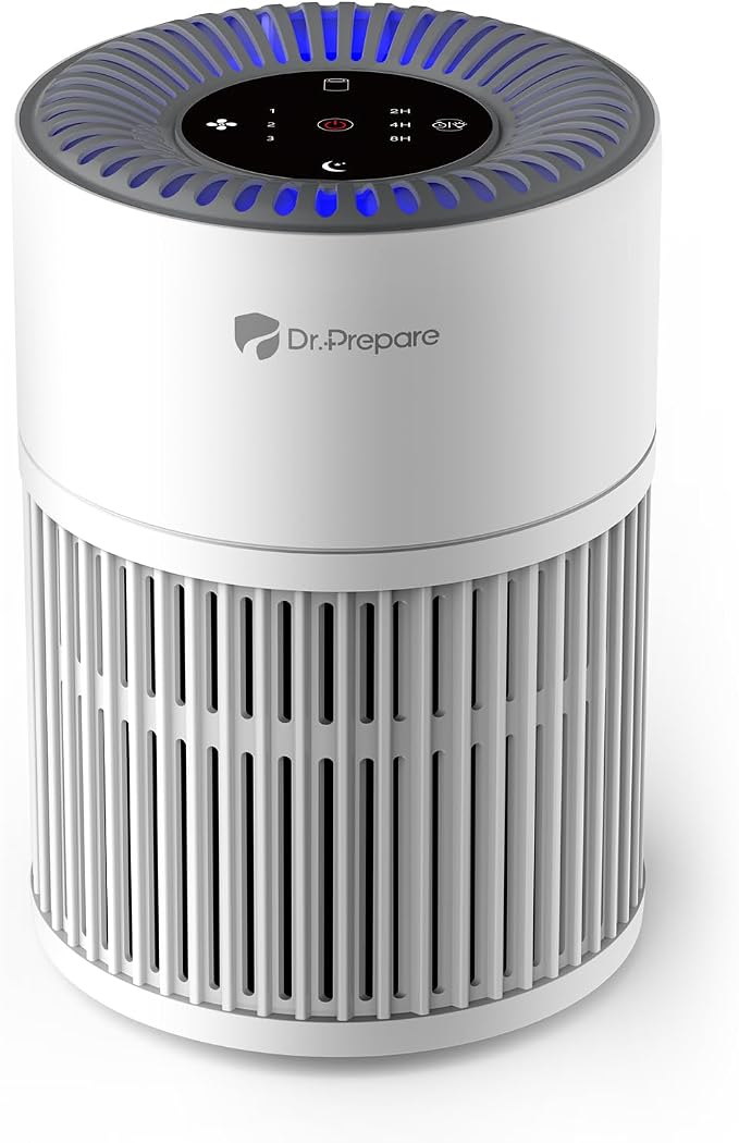 Dr.Prepare Air Purifiers for Bedroom, Quiet Air Purifier