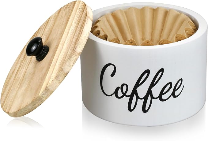Wooden Coffee Filter Holder