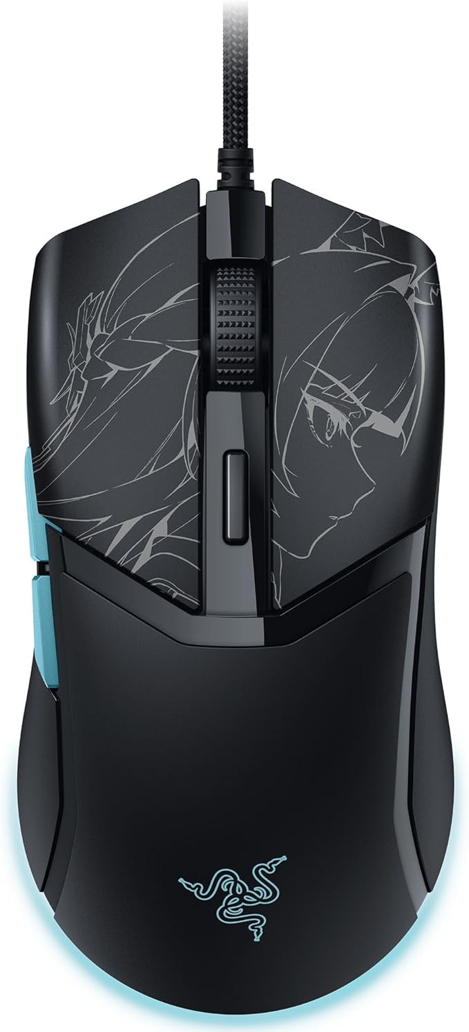 Razer Cobra Wired Gaming Mouse: 58g Lightweight - Gen-3 Switches - Chroma RGB Lighting Underglow - 8500 DPI Optical Sensor - 100% PTFE Mouse Feet - Speedflex Cable - Zenless Zone Zero Edition