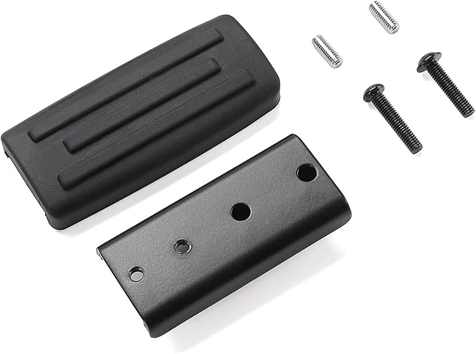 KEMIMOTO Brake Pedal Compatible with Can-Am Ryker 600, 900, Sport, Rally Edition, Large Brake Foot Rest Extended Pedal Footboards (No drill)