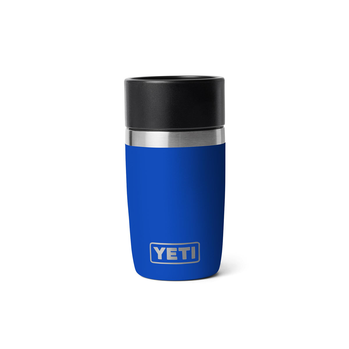 YETI Rambler 8 oz Travel Bottle, Stainless Steel, Vacuum Insulated with Leakproof Commuter Cap, Royal Blue