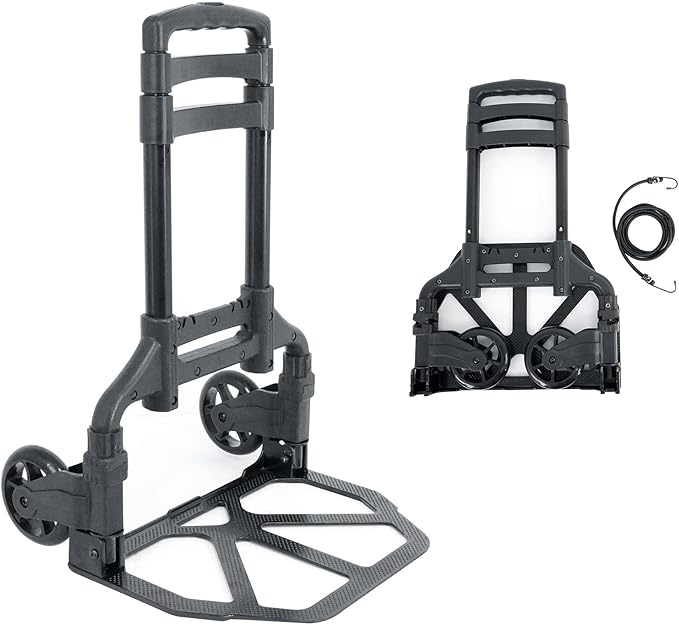 Rockville GigMate Pro Audio/DJ Equipment Transport Trolley Cart - Folds Flat