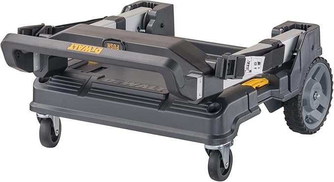 DEWALT TSTAK Trolley Cart with Handle, Swivel 360°, Capacity of Up to 200 lbs (DWST17888)