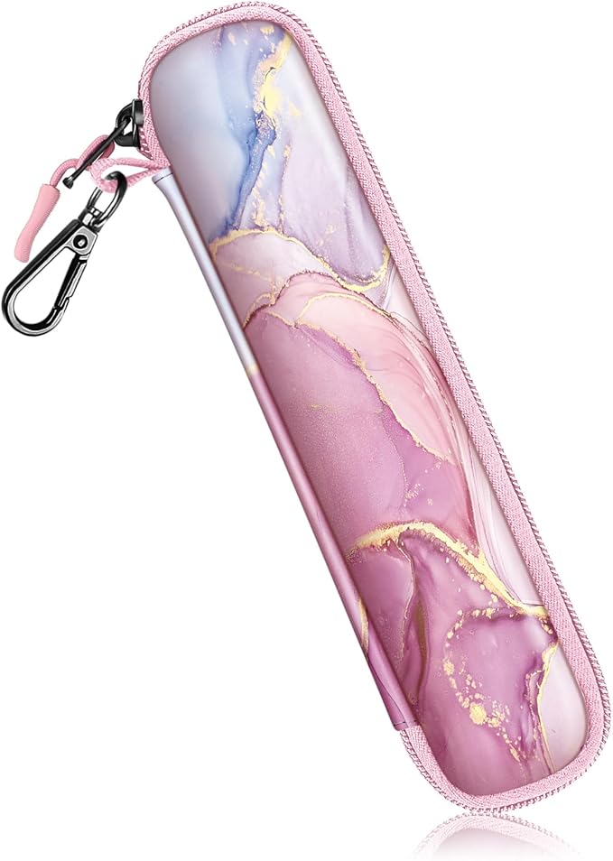 Fintie Pen Holder Case for Apple Pencil Pro, Apple Pencil (USB-C / 1st / 2nd Generation), Soft Neoprene Zipper Carrying Bag Sleeve Pouch for Samsung Stylus, Surface Pen