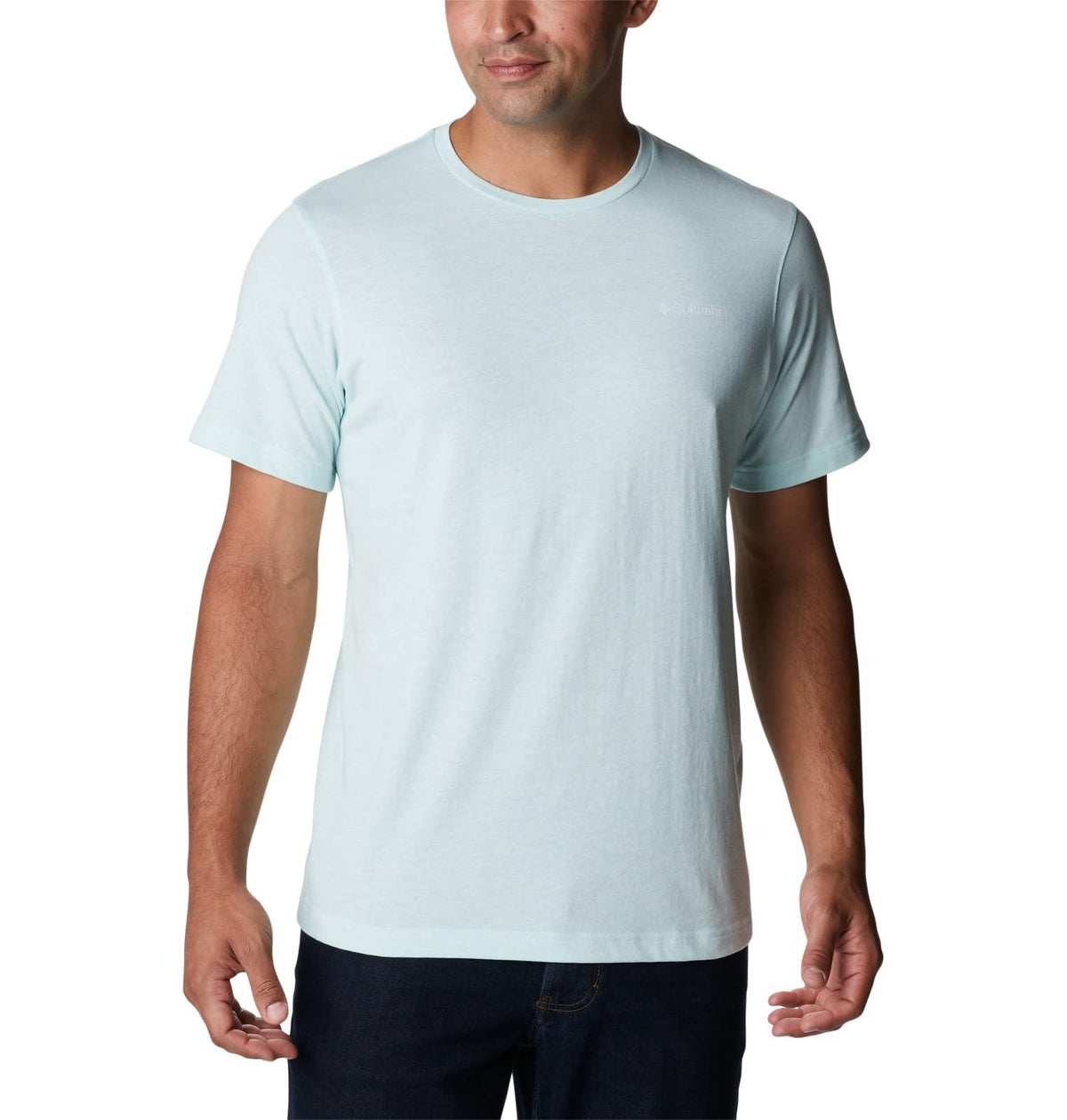 Columbia Men's Big & Tall Thistletown Hills Short Sleeve, ICY Morn Heather, 5X B&T