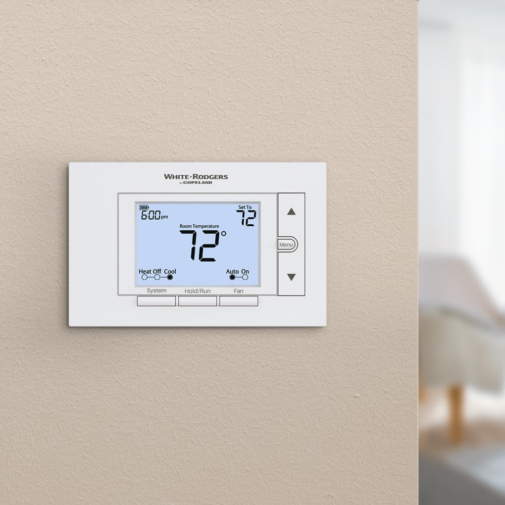 White-Rodgers 80 Series, Non-Programmable, Universal Thermostat, 1F85U-42NP