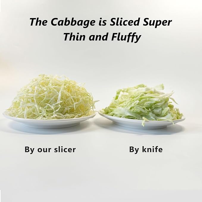 RCOAIMT Large Cabbage Shredder 1mm Ultra-Thin Mandoline Slicer