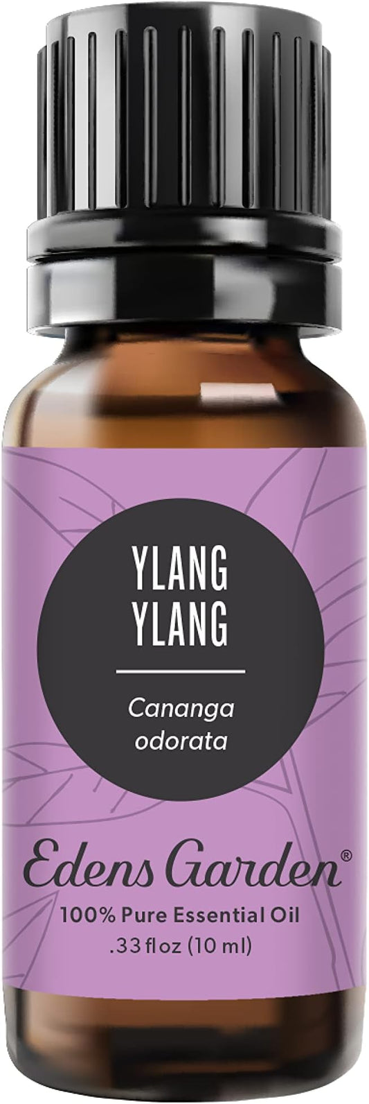 Edens Garden Ylang Ylang Essential Oil- 100% Pure Premium Grade, Undiluted, Natural, Therapeutic, Aromatherapy, The Best for Diffuser, Skin, Face, Candle 10 ml (.33 fl oz)