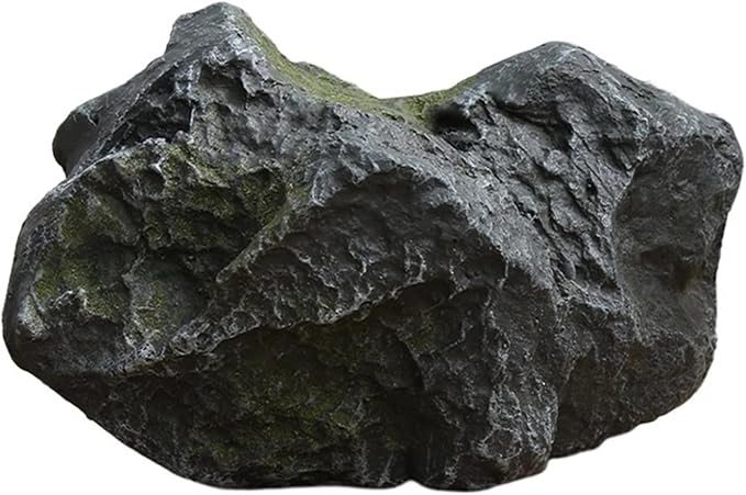 Outdoor Fake Rock Cover Realistic Lightweight Fiberglass Artificial Landscape