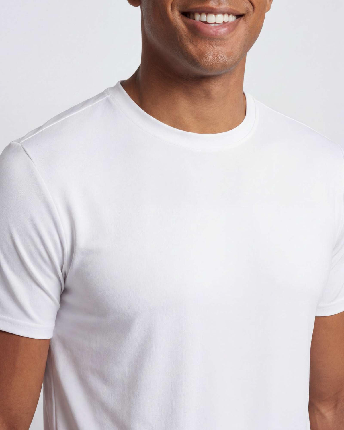 Real Essentials 5 Pack: Men's Dry-Fit Short Sleeve Crew Neck T Shirts Fitness Running Gym Workout Cool Exercise Athletic Tee, Set 9, Medium